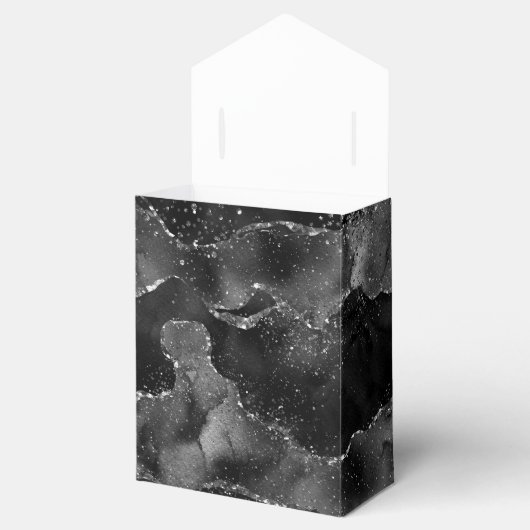 Ballotins Moody Agate | Onyx Black Silver Vampy Goth Parties (Ouvert)