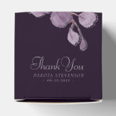 Ballotins Moody Boho | Eggplant foncé Purple et Bouquet Turq (Haut)