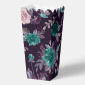 Ballotins Moody Boho | Eggplant foncé violet et Motif Turquo (Verso)