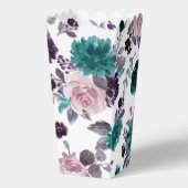 Ballotins Moody Boho | Eggplant pourpre et Motif Turquoise (Recto)