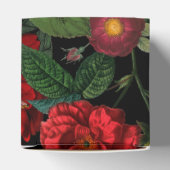 Ballotins Moody Florals Arc Noir Bourgogne Rouge Mariage (Haut)