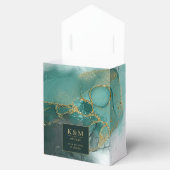 Ballotins Moody Ink Emerald Gold ID Abstrait988 (Ouvert)