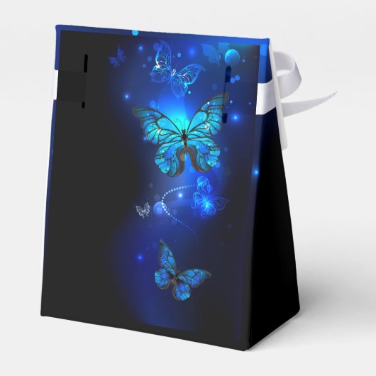 Ballotins Morpho Butterfly in the Dark Background (Arrière)