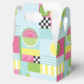 Ballotins Mosaïque colorée estivale, kiwi de pastèque (Ouvert)