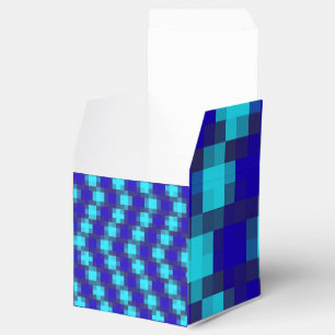 Ballotins Motif À damiers bleu,