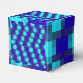 Ballotins Motif À damiers bleu, (Arrière)