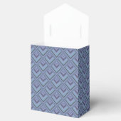 Ballotins Motif à échelle gris bleu (Ouvert)