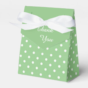 Ballotins Motif à pois verts