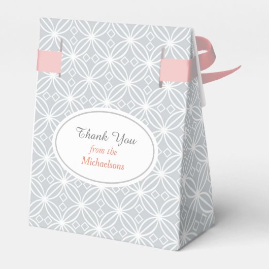 Ballotins Motif à quatre fleurs en argent Toutes les occasio (Arrière)