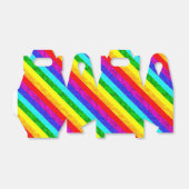 Ballotins Motif abstrait arc-en-ciel (Déplié)