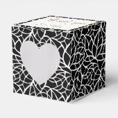 Ballotins Motif Abstrait de feuille botanique (Verso)