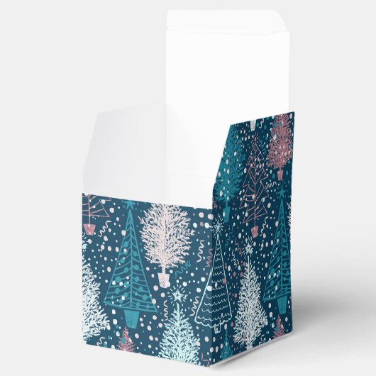Ballotins Motif Abstrait des arbres de Noël (Ouvert)