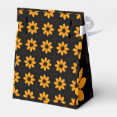 Ballotins Motif Abstrait d'Halloween orange et noir (Arrière)