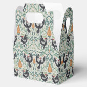 Ballotins Motif avec pic-blanc à bec ivoire (Ouvert)