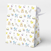 Ballotins Motif baby shower (Arrière)