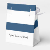 Ballotins Motif bleu blanc de la marine moderne (Arrière)