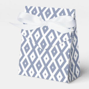 Ballotins Motif bleu gris et blanc