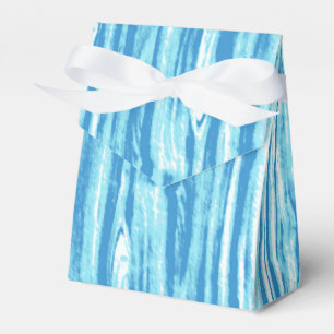Ballotins Motif bois flotté - bleu océan et blanc