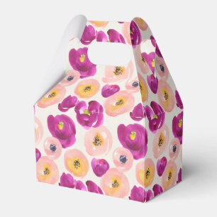 Ballotins Motif botanique aquarelle