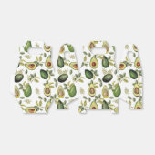 Ballotins Motif botanique Aquarelle Avocado (Déplié)