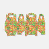 Ballotins Motif cachemire coloré (Déplié)