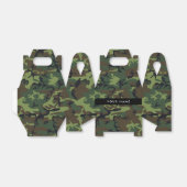 Ballotins Motif Camouflage Vert, Votre nom, Personnaliser (Déplié)