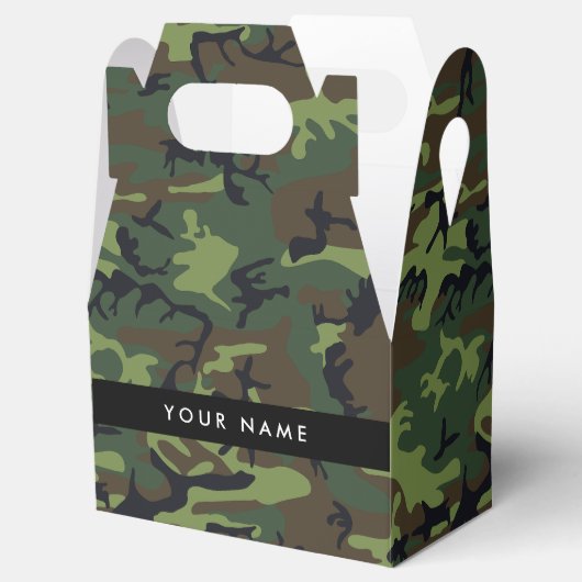 Ballotins Motif Camouflage Vert, Votre nom, Personnaliser (Ouvert)