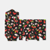 Ballotins Motif cerise 2 (Déplié)