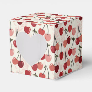 Ballotins Motif Cerise Moderne