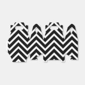 Ballotins Motif Chevron noir et blanc (Déplié)