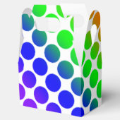 Ballotins Motif circulaire couleur arc-en-ciel (Ouvert)