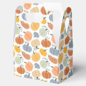 Ballotins Motif Citrouille d'automne coloré (Ouvert)