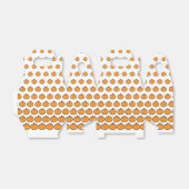 Ballotins Motif citrouille personnalisé (Déplié)