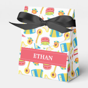 Ballotins Motif coloré d'instruments de musique pour des