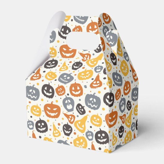 Ballotins Motif coloré Jack-O'-Lantern (Arrière)