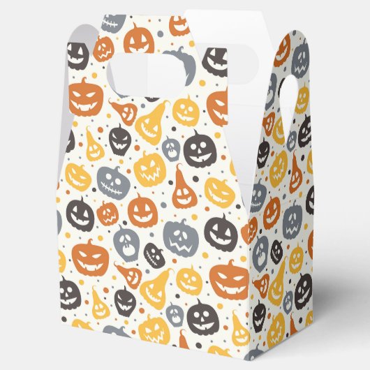 Ballotins Motif coloré Jack-O'-Lantern (Ouvert)