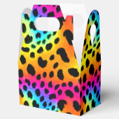 Ballotins Motif coloré Rainbow Cheetah sans couture (Ouvert)
