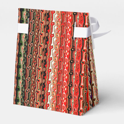 Ballotins Motif Cool rouge et noir funky (Arrière)