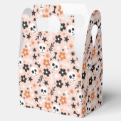 Ballotins Motif crâne de fleurs (Ouvert)