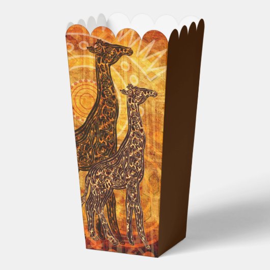 Ballotins Motif d'animal cool - Girafes 1 (Verso)