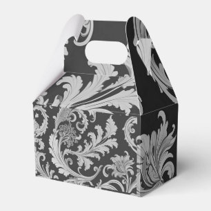 Ballotins Motif d'antiquités Monochrome Fleur