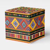 Ballotins Motif d'art ethnique en Afrique (Verso)