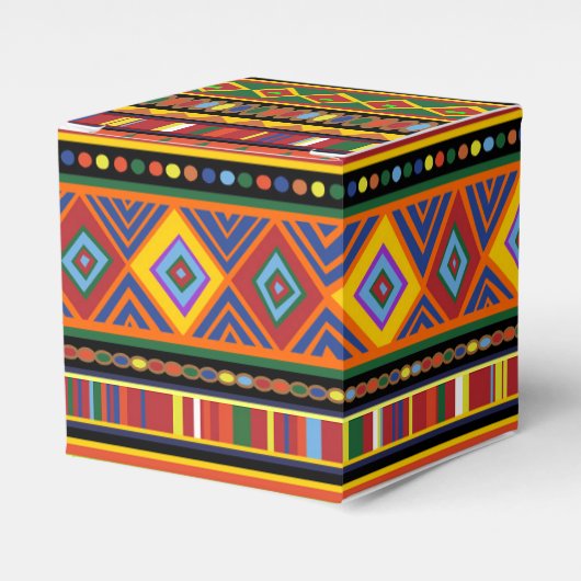 Ballotins Motif d'art ethnique en Afrique (Verso)