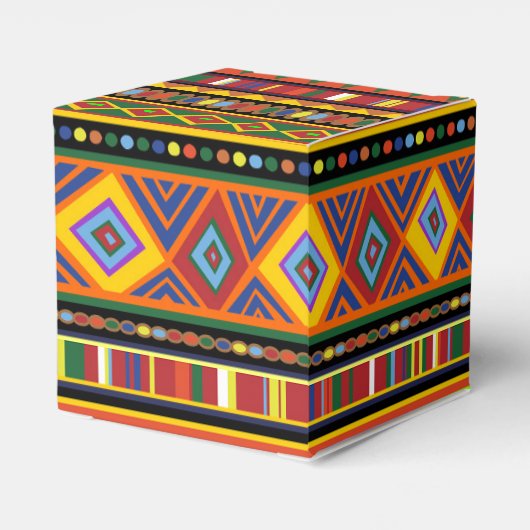 Ballotins Motif d'art ethnique en Afrique (Arrière)