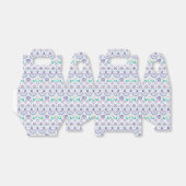 Ballotins Motif d'art folklorique en mosaïque d'oiseaux mexi (Déplié)