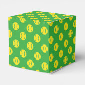 Ballotins Motif de balle de tennis boîte de préférence (Arrière)