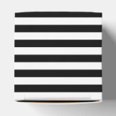 Ballotins Motif de bande noir et blanc (Haut)