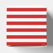 Ballotins Motif de bande rouge et blanc (Haut)