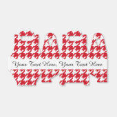 Ballotins Motif de base rouge et blanc (Déplié)