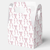 Ballotins Motif de Bow rose Aquarelle (Ouvert)